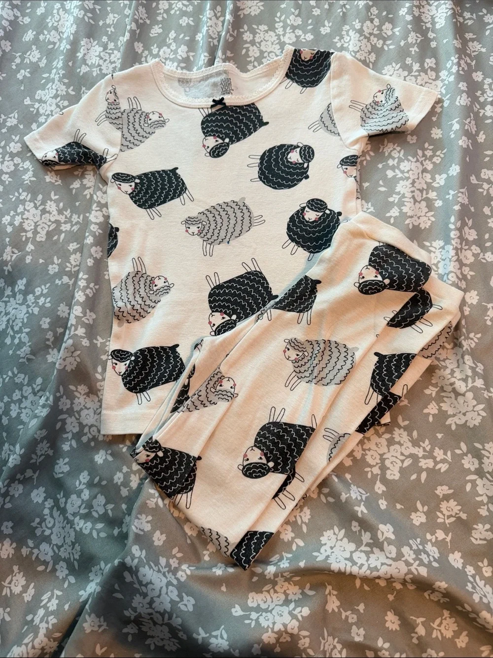Kids 7-Piece Pajama Set Bundle - Mixed Pastel & Novelty Prints